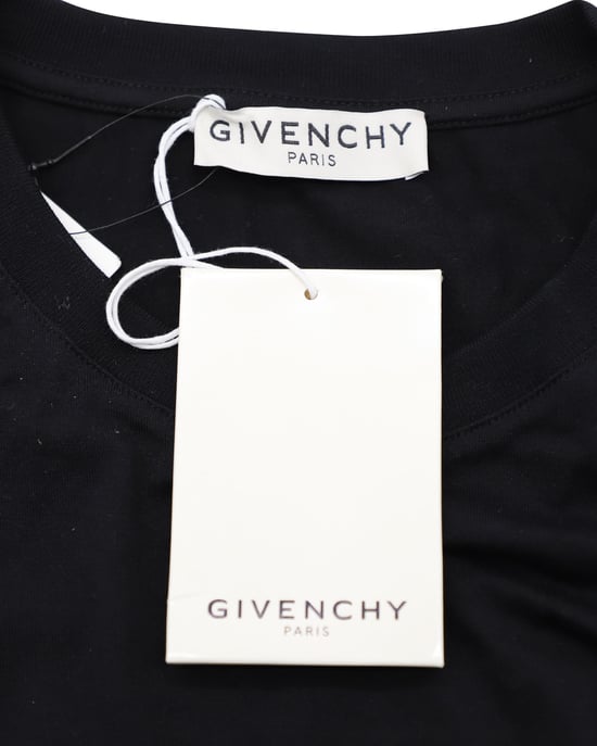 Givenchy t-shirt med tryckt logotyp i svart bomullsjersey - Image 3
