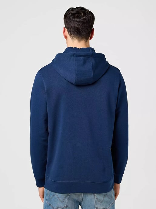 Wrangler - EMBROIDERY HOODIE NAVY - Image 2