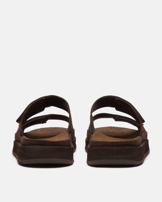 Casco Cove 2-Strap Sandals in Dark Brown - Image 3