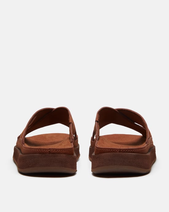 Casco Cove Cross Strap Sandals in Brown - Image 3