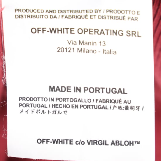 Off-White Diagonal Sweatshirt in rood katoen - Image 6