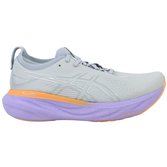 Asics Gel-Nimbus 25 Womens Grey Running Shoes - Image 1