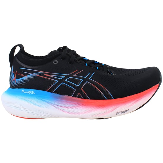 Asics Gel-Nimbus 25 Mens Black Running Shoes - Image 1