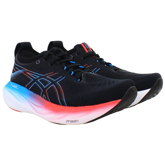 Asics Gel-Nimbus 25 Mens Black Running Shoes - Image 2
