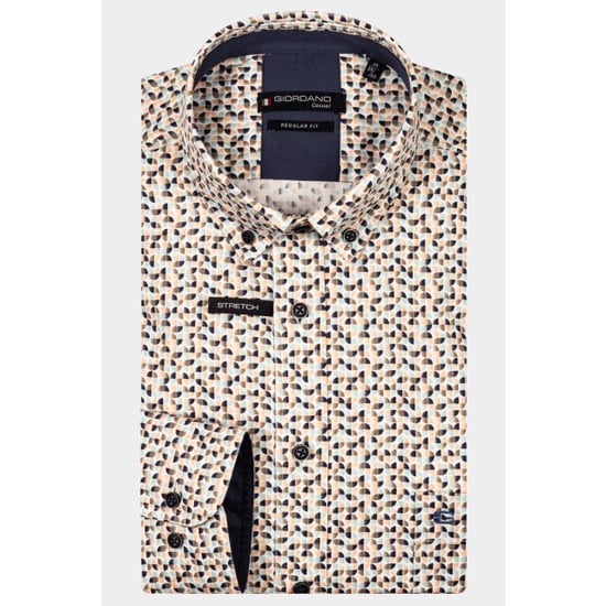 Giordano Casual hemd lange mouw ivy long sleeve button down s 517011/25 - Image 2