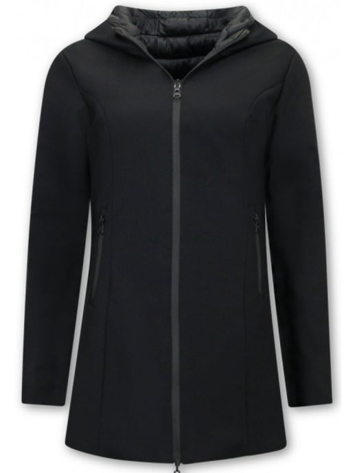 TheBrand Jas slim fit double face parka - Image 1