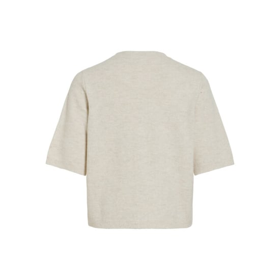 Vila viliga 2/4 o-neck knit cardigan n 14113226 birch - Image 4