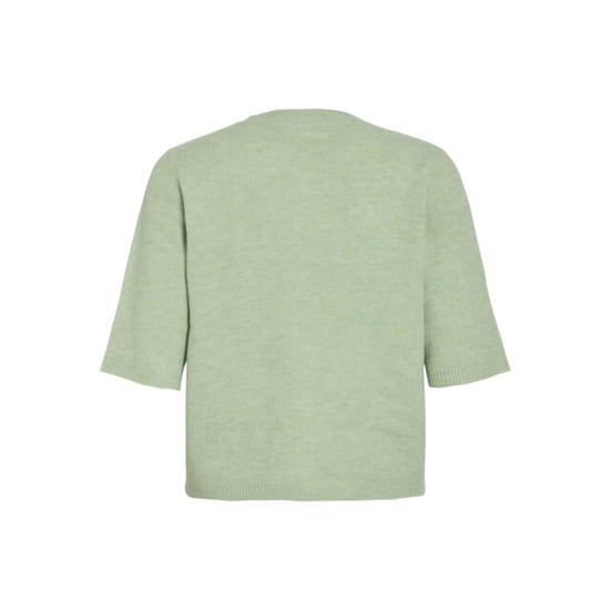 Vila viliga 2/4 o-neck knit cardigan n 14113226 smoke green - Image 6