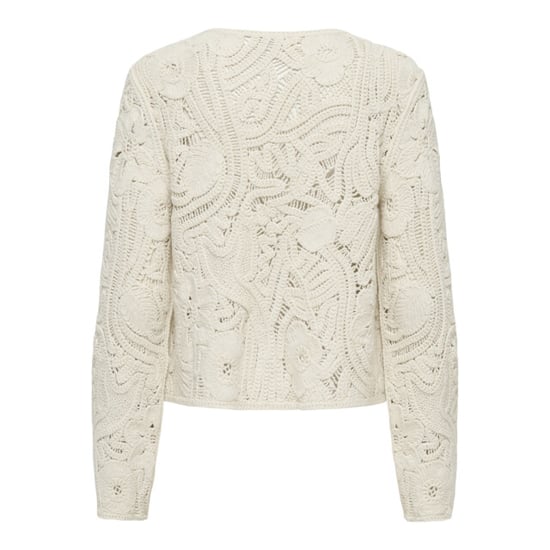 Jacqueline de Yong zanka l/s crochet cardigan jrs 15372593 cloud dancer - Image 6