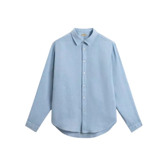 Woolrich Linen shirt lange mouw overhemden cfwosi2013mrut5284 - Image 1