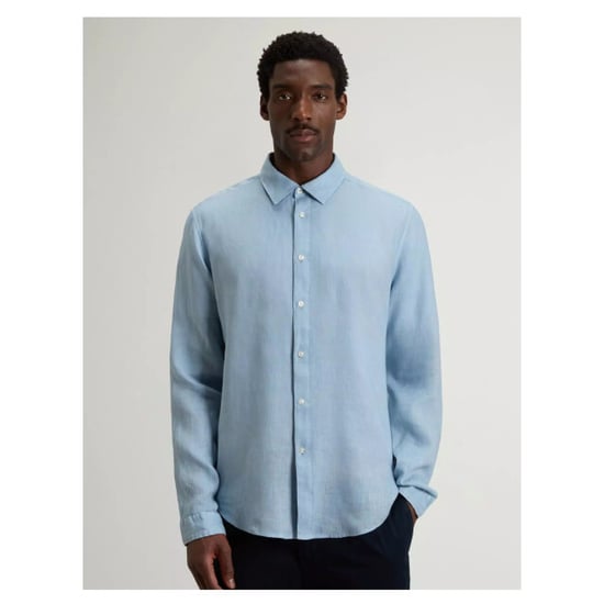Woolrich Linen shirt lange mouw overhemden cfwosi2013mrut5284 - Image 3