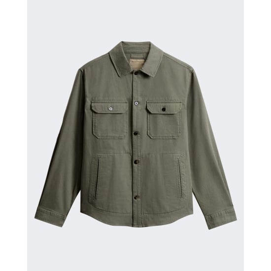 Woolrich Heren linen blend safari overshirt g - Image 1