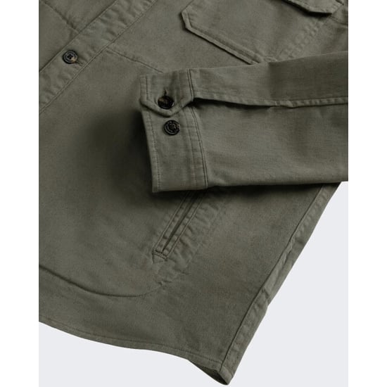 Woolrich Heren linen blend safari overshirt g - Image 2