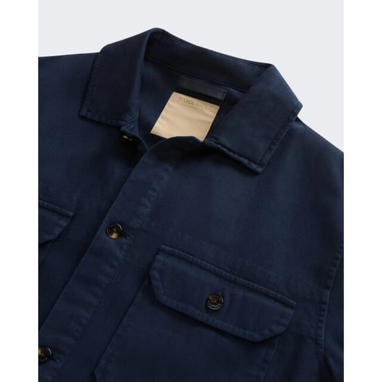 Woolrich Heren linen blend safari overshirt g - Image 3