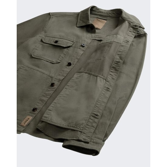 Woolrich Heren linen blend safari overshirt g - Image 3