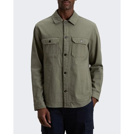 Woolrich Heren linen blend safari overshirt g - Image 6