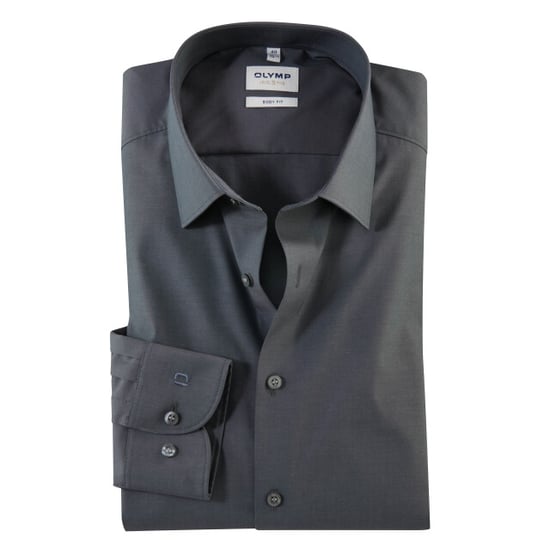 Olymp Casual overhemd donker - Image 3