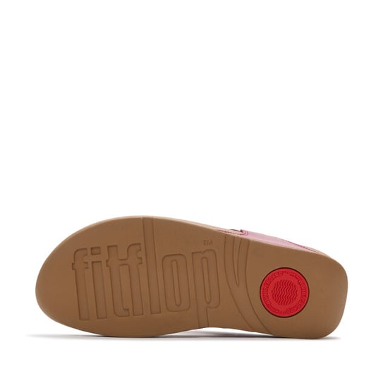 FitFlop Fitflop™ lulu leather teenslippers – bunt berry leren comfort slippers - Image 6