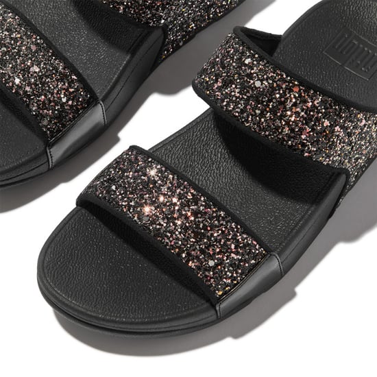FitFlop Lulu multi-tonal glitter slides - Image 5