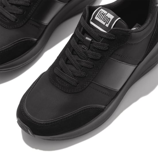 FitFlop F-mode flow sneaker nylon & suede mix - Image 2
