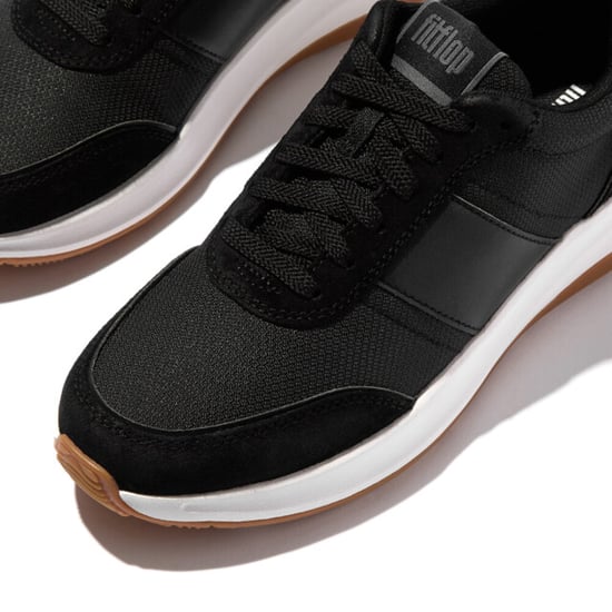FitFlop F-mode flow suede-mix flatform sneakers - Image 5