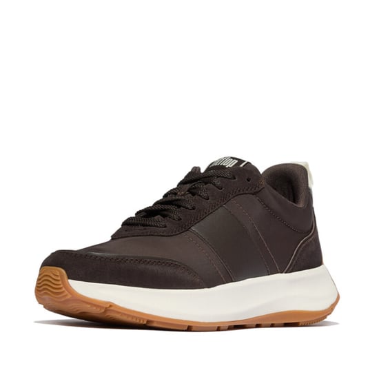 FitFlop F-mode flow sneaker nylon & suede mix - Image 2