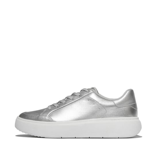 FitFlop Rtg metallic-leather sneakers - Image 4
