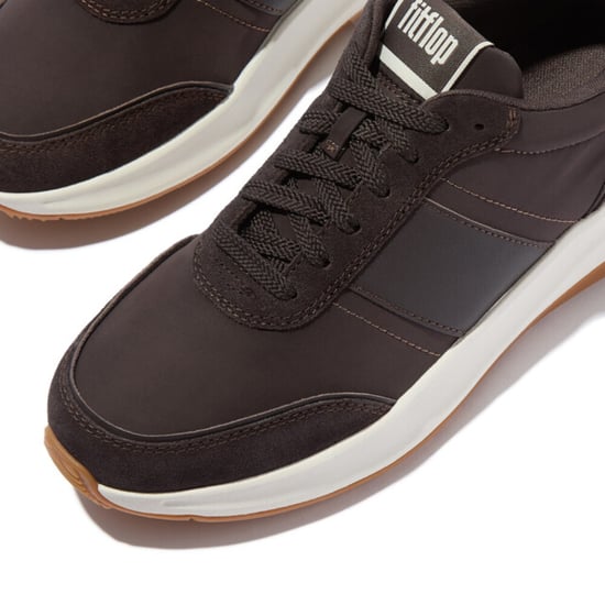 FitFlop F-mode flow sneaker nylon & suede mix - Image 3