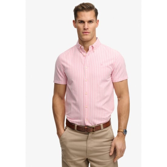 Superdry Oxford overhemd ss dessin - Image 1