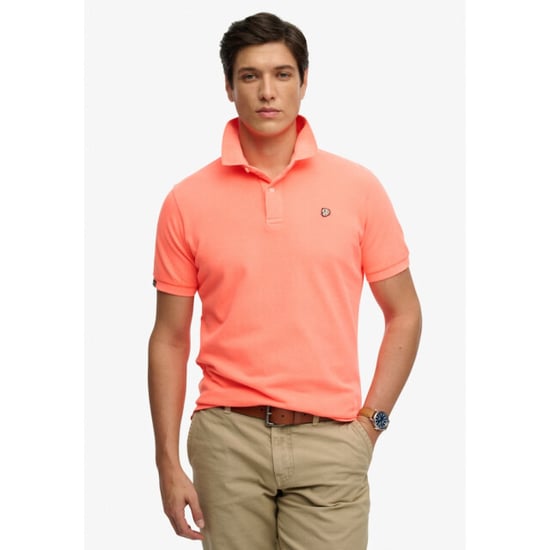 Superdry Pique polo neon - Image 1
