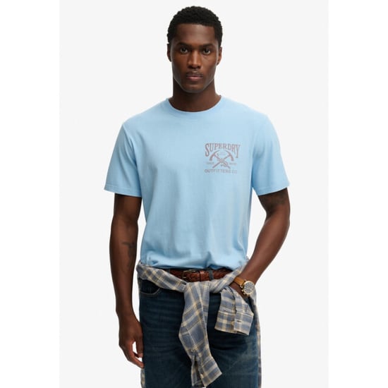 Superdry Outdoor moutain relaxed tee licht - Image 1