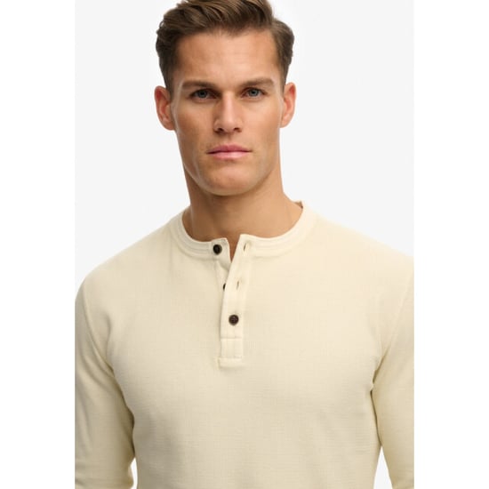 Superdry Lw texture granded top beige - Image 3
