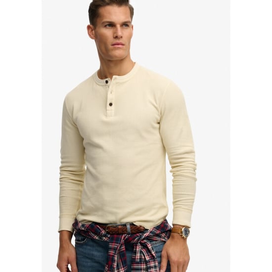Superdry Lw texture granded top beige - Image 5