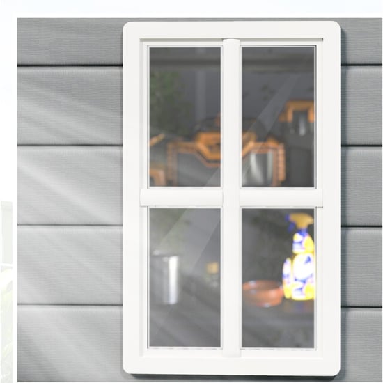 4goodz Tuinschuur metaal dubbele deur en raam alu frame - - Image 3
