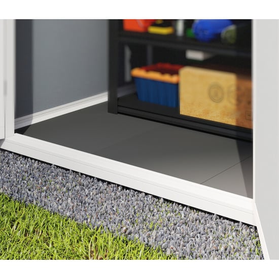 4goodz Tuinschuur metaal dubbele deur en raam alu frame - - Image 4