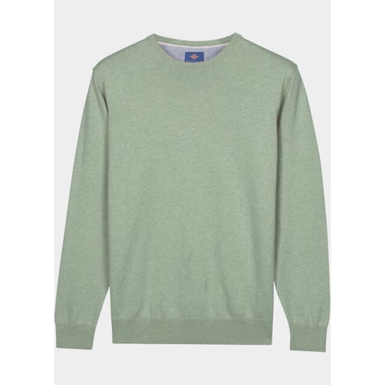 Bos Bright Blue Pullover heren cotton regular fit 618200cct-13/725 - Image 4