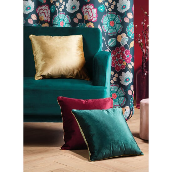 Casa di Elturo Velvet kussen gold ocre – oker/goud 45 x 45 cm (incl. vulling) - Image 2