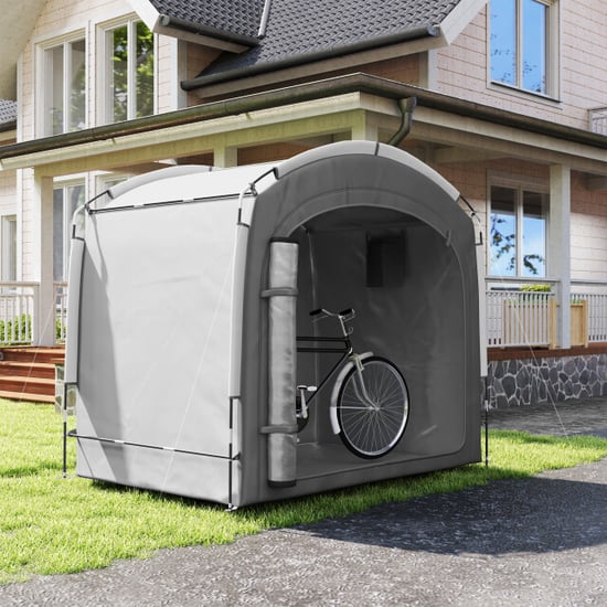4goodz Mobiele fietstent voor 3-4 fietsen met 2 zijvakken - - Image 5