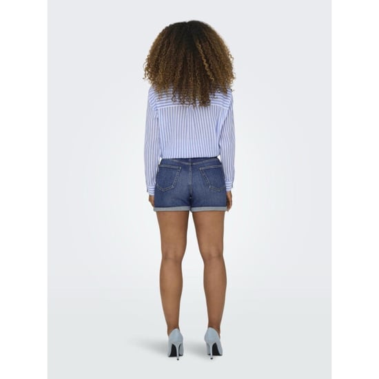 Only Onljosephine stretch shorts dnm azg blue denim - Image 2