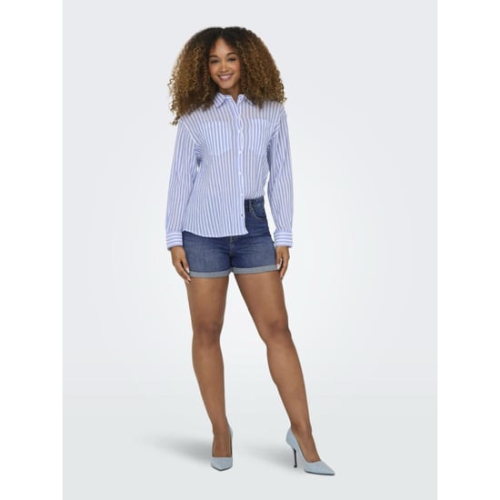Only Onljosephine stretch shorts dnm azg blue denim - Image 6