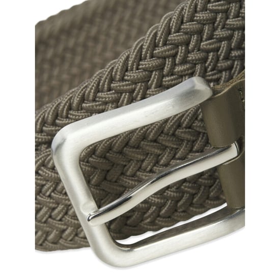 Jack & Jones Heren riem jacspring gevlochten licht taupe - Image 3