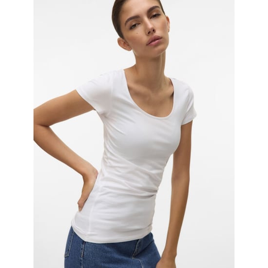 Vero Moda vmmaxi my soft ss u-neck noos 10148254 white - Image 3