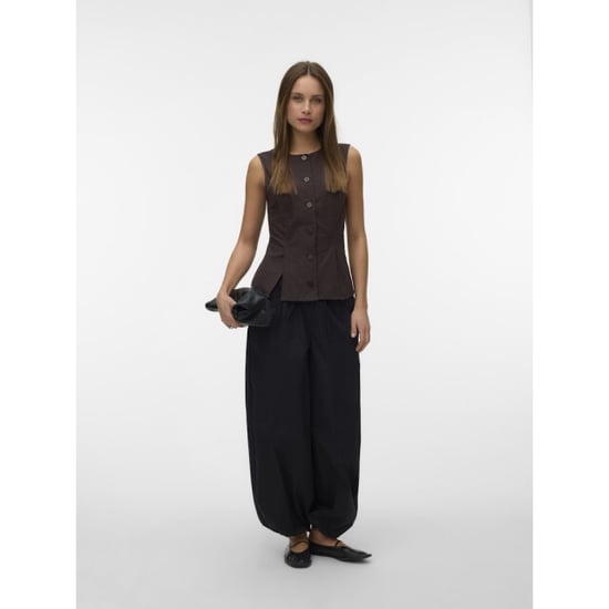 Vero Moda vmselma waistcoat wvn noos 10345675 chocolate torte - Image 5