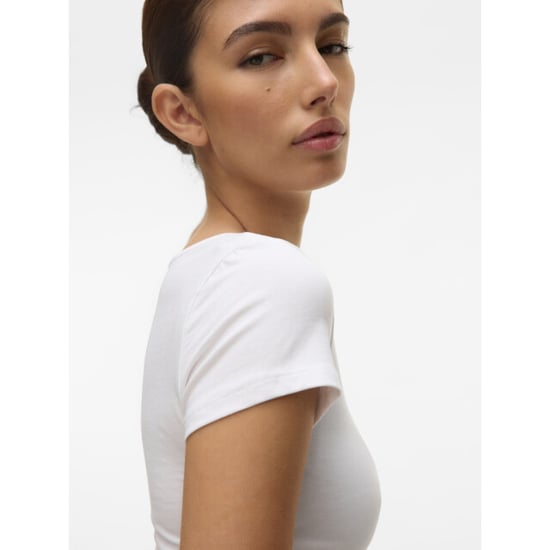 Vero Moda vmmaxi my soft ss u-neck noos 10148254 white - Image 5