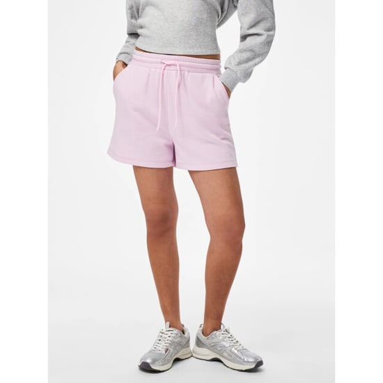 Pieces Dames loose shorts pcchilli sweat pants effen lila - Image 3