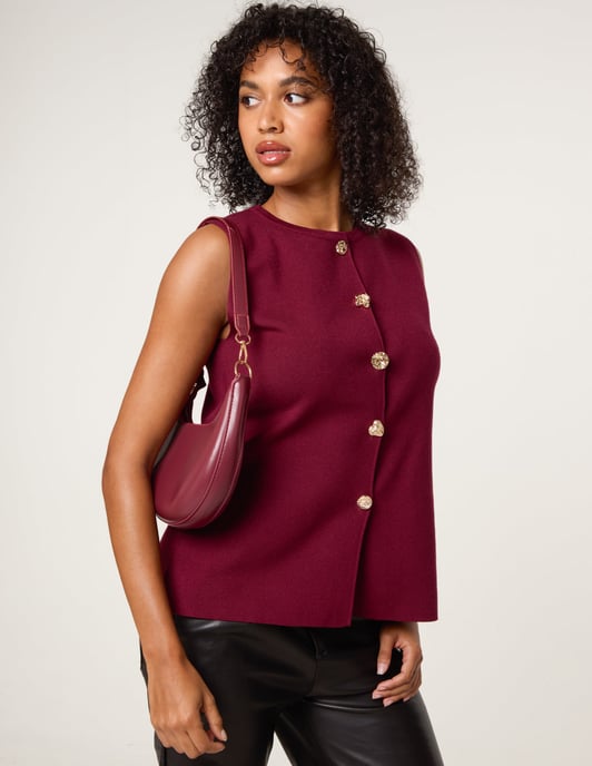 V Neck Bow Back Detailed Knitted Dress - Image 2