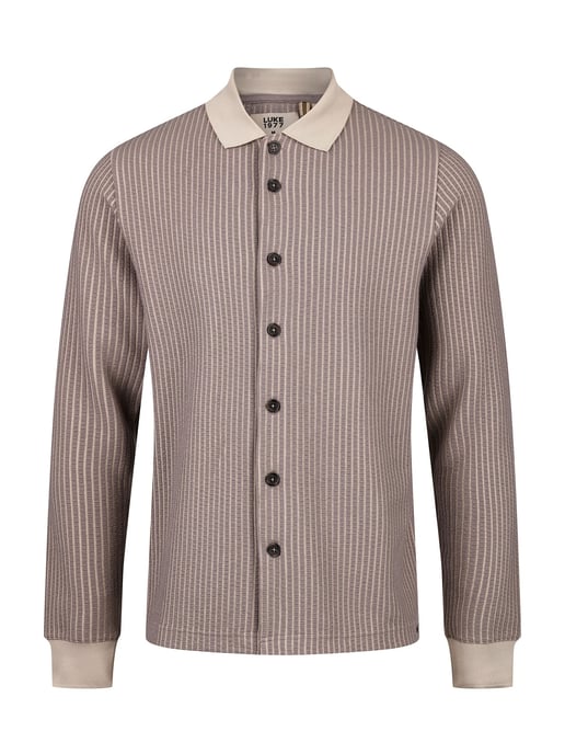 Luke 1977 Men's Matagalpa Polo in Hardnut Stone - Image 1