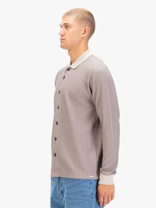 Luke 1977 Men's Matagalpa Polo in Hardnut Stone - Image 3