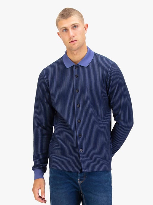 Luke 1977 Men's Matagalpa Polo in Dark Navy - Image 2