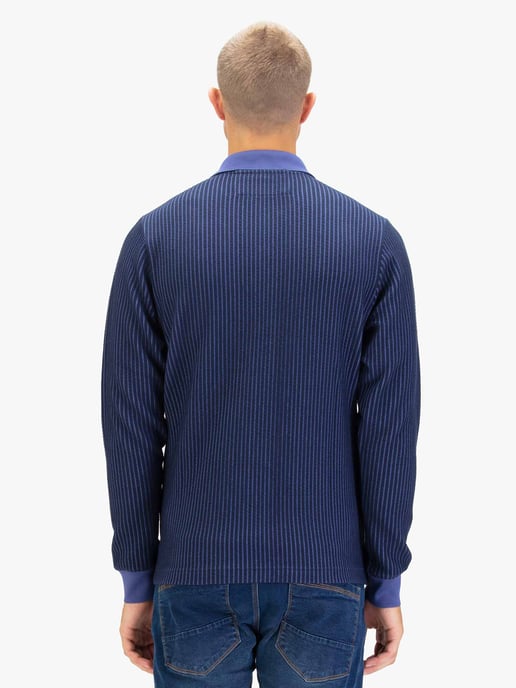 Luke 1977 Men's Matagalpa Polo in Dark Navy - Image 4